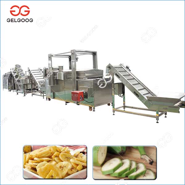 Automatic Banana Chips Processing Line