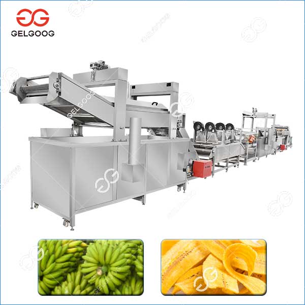 Banana Plantain Chips Production Line